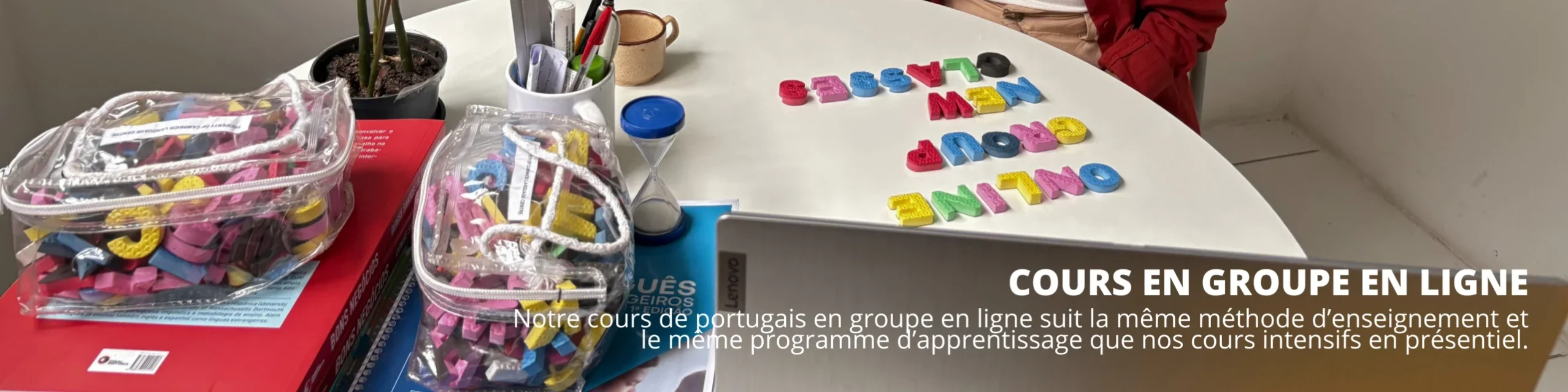 Cours de Portugais en Groupe en Ligne