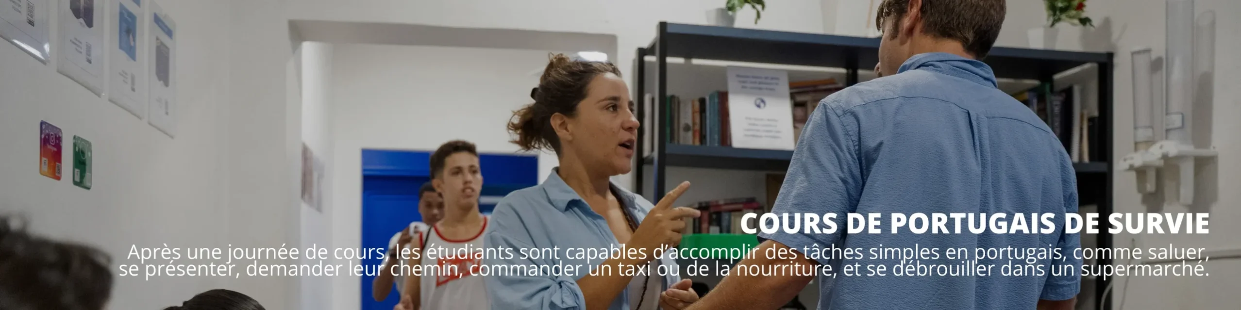 Cours de portugais de survie